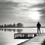 Looking away